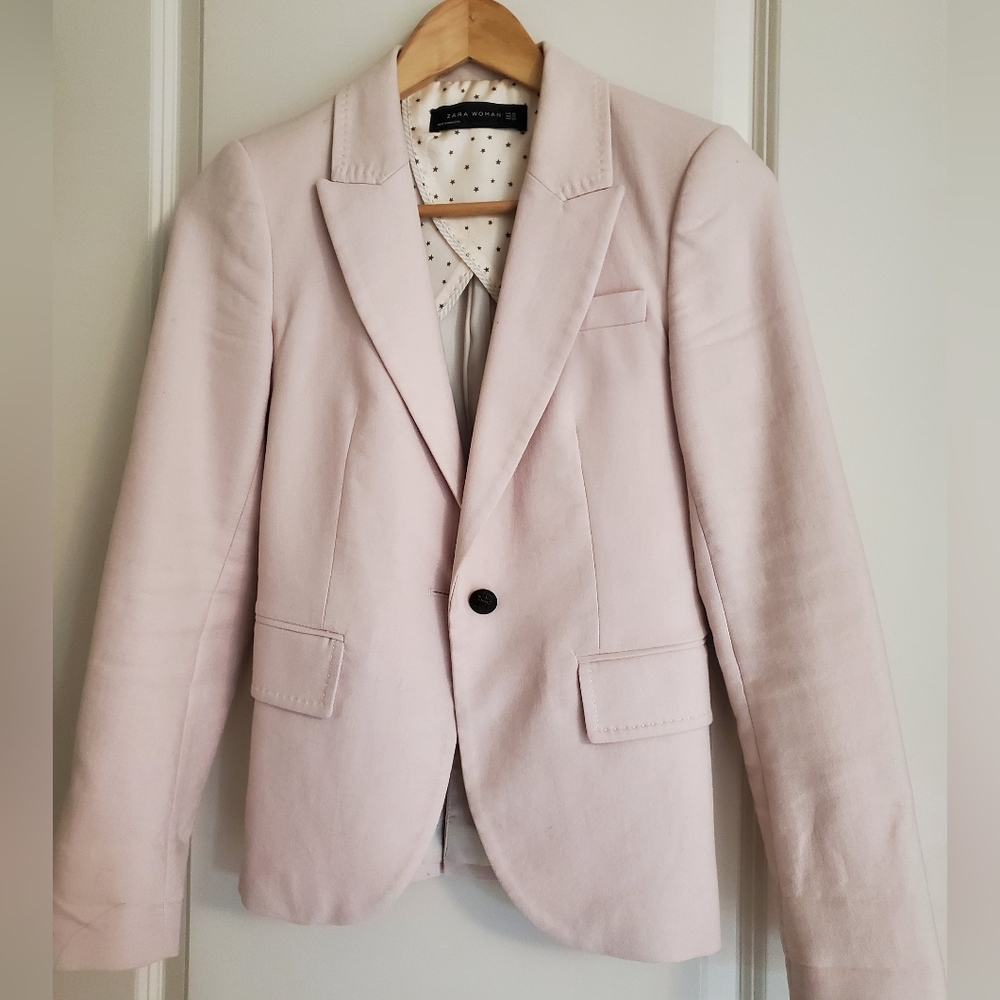 Zara pink jacket size xs